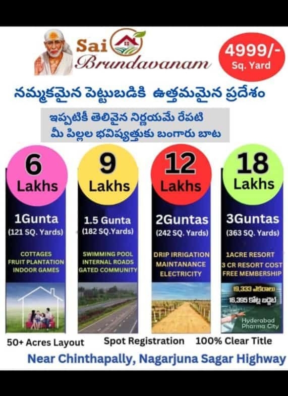 Open Plots in Hyderabad, Musheerabad for sale