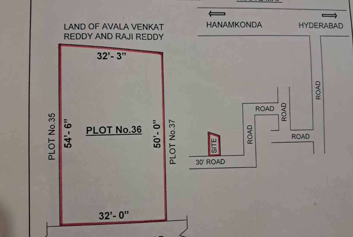 Open Plots in Hanamkonda District, Khaazipet for sale
