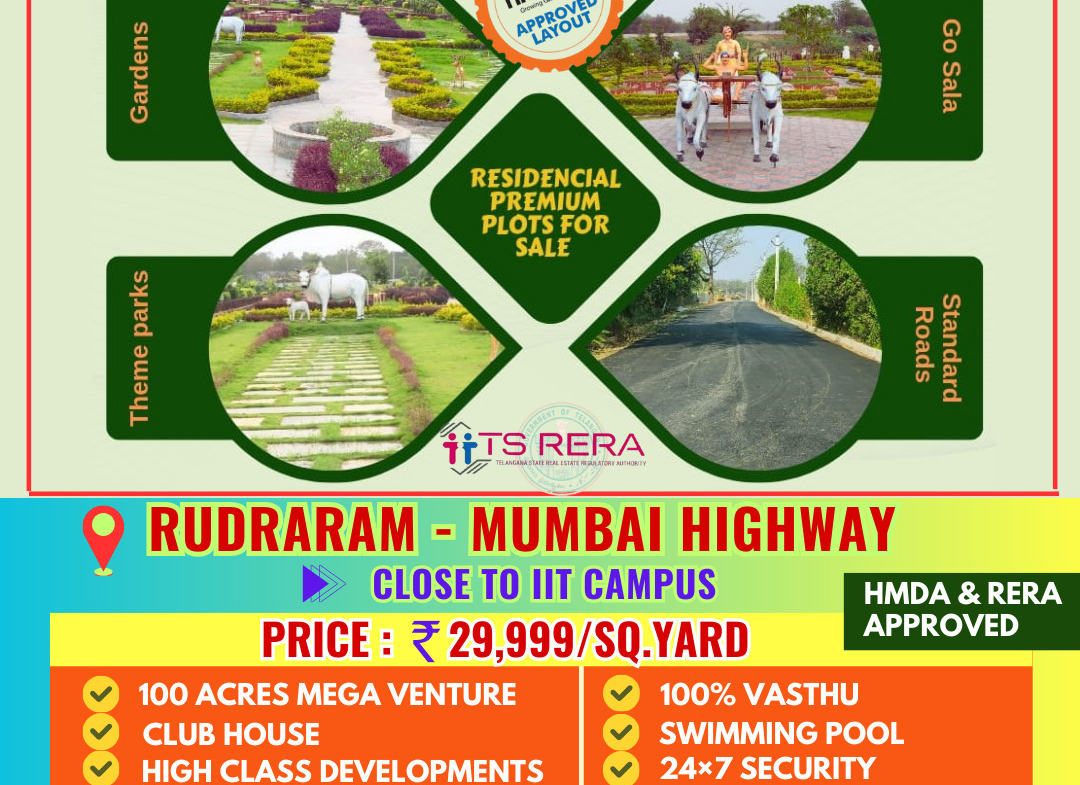 Open Plots in Hyderabad, Ameerpet for sale