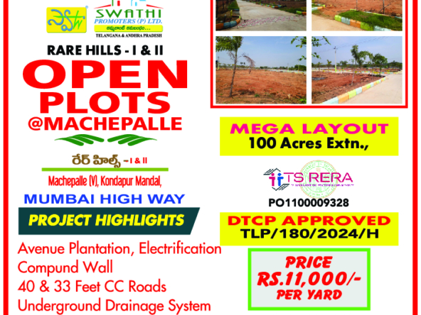 Open Plots in Sangareddy District, Kondapur for sale
