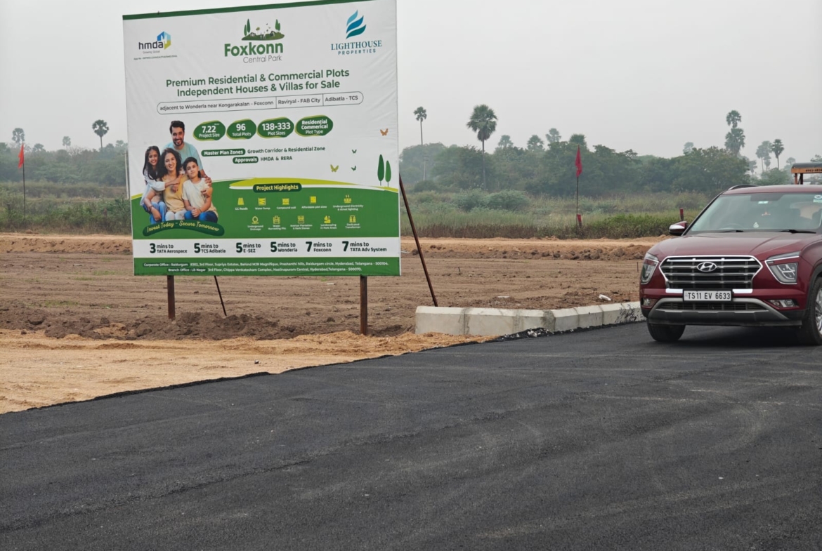 Open Plots in Ranga Reddy (hmda zone), Ibrahimpatnam for sale