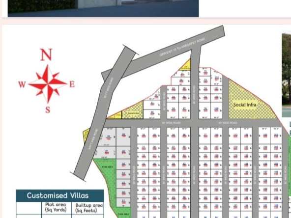 Open Plots in Hyderabad, Shaikpet for sale