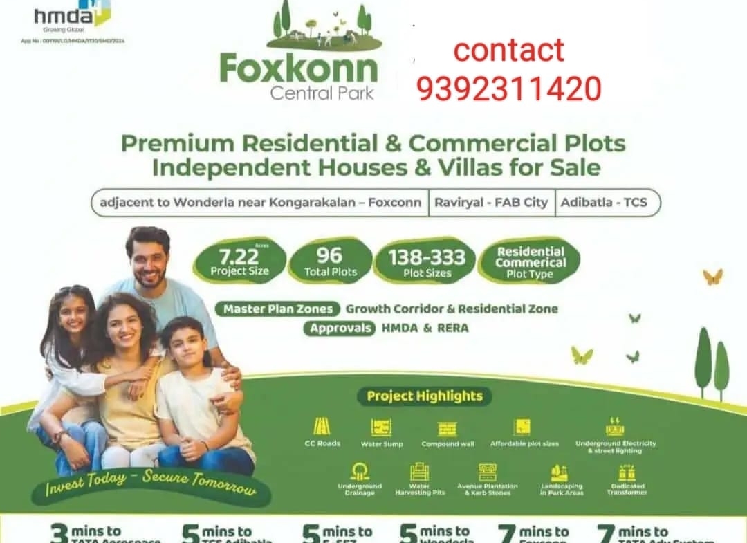 Open Plots in Hyderabad, Amberpet for sale