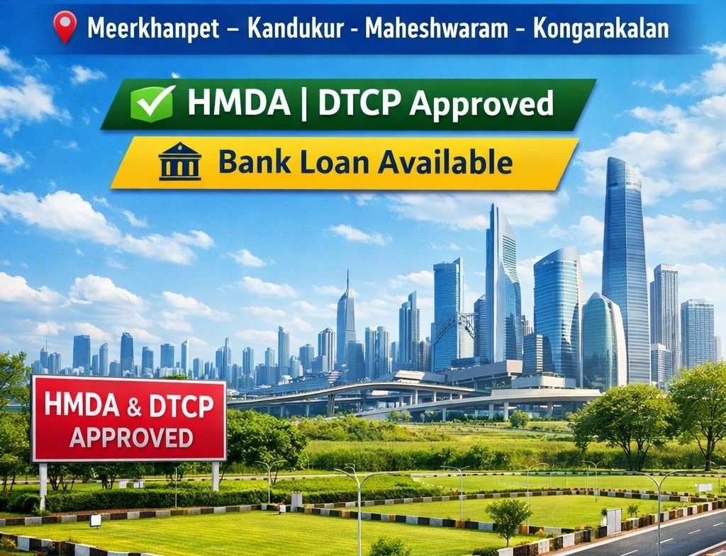 Open Plots in Ranga Reddy (hmda zone), Ibrahimpatnam for sale