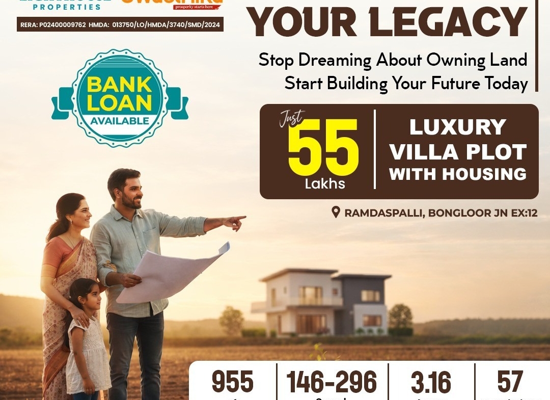 Open Plots in Ranga Reddy (hmda zone), Ibrahimpatnam for sale