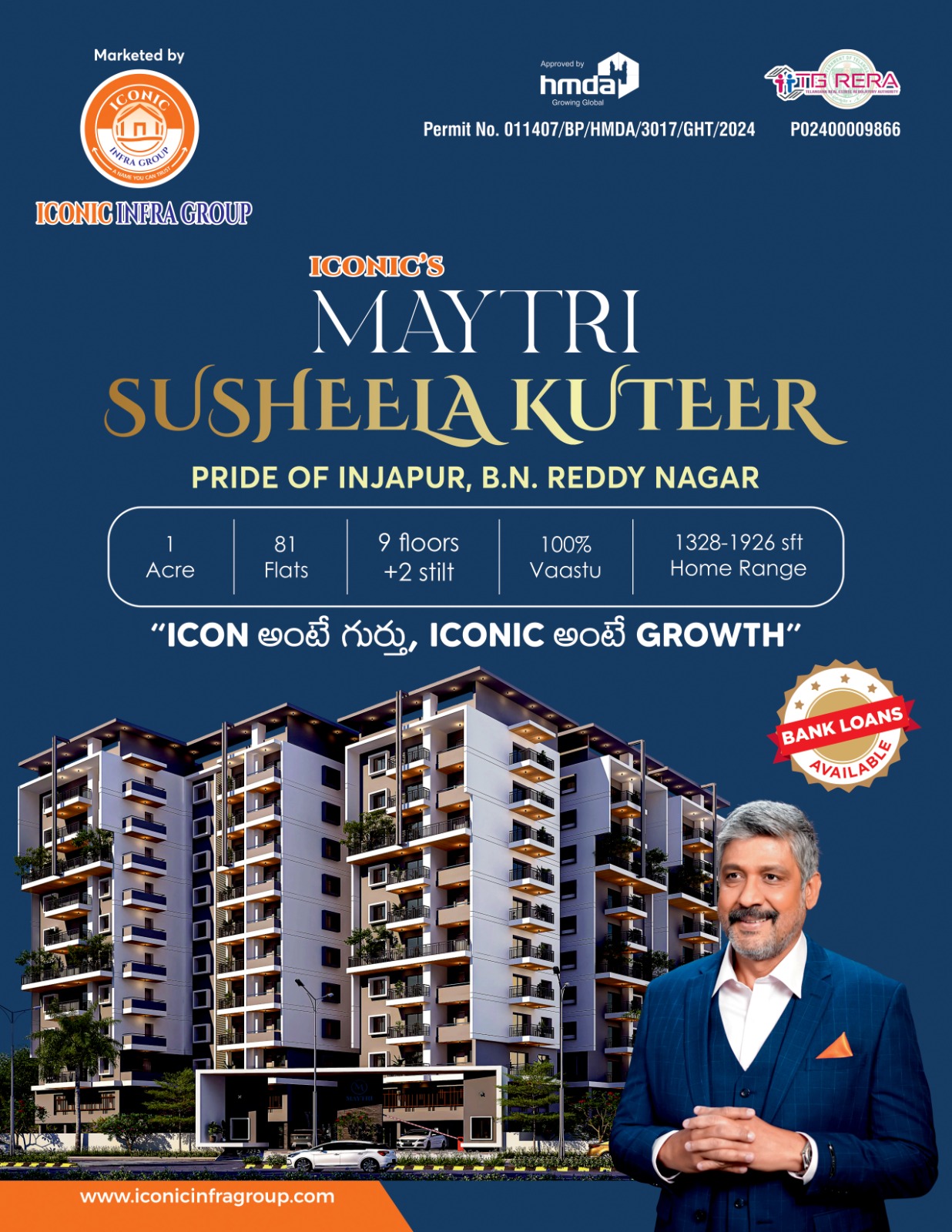 Residential Flats in Ranga Reddy (hmda zone), Hayathnagar for sale